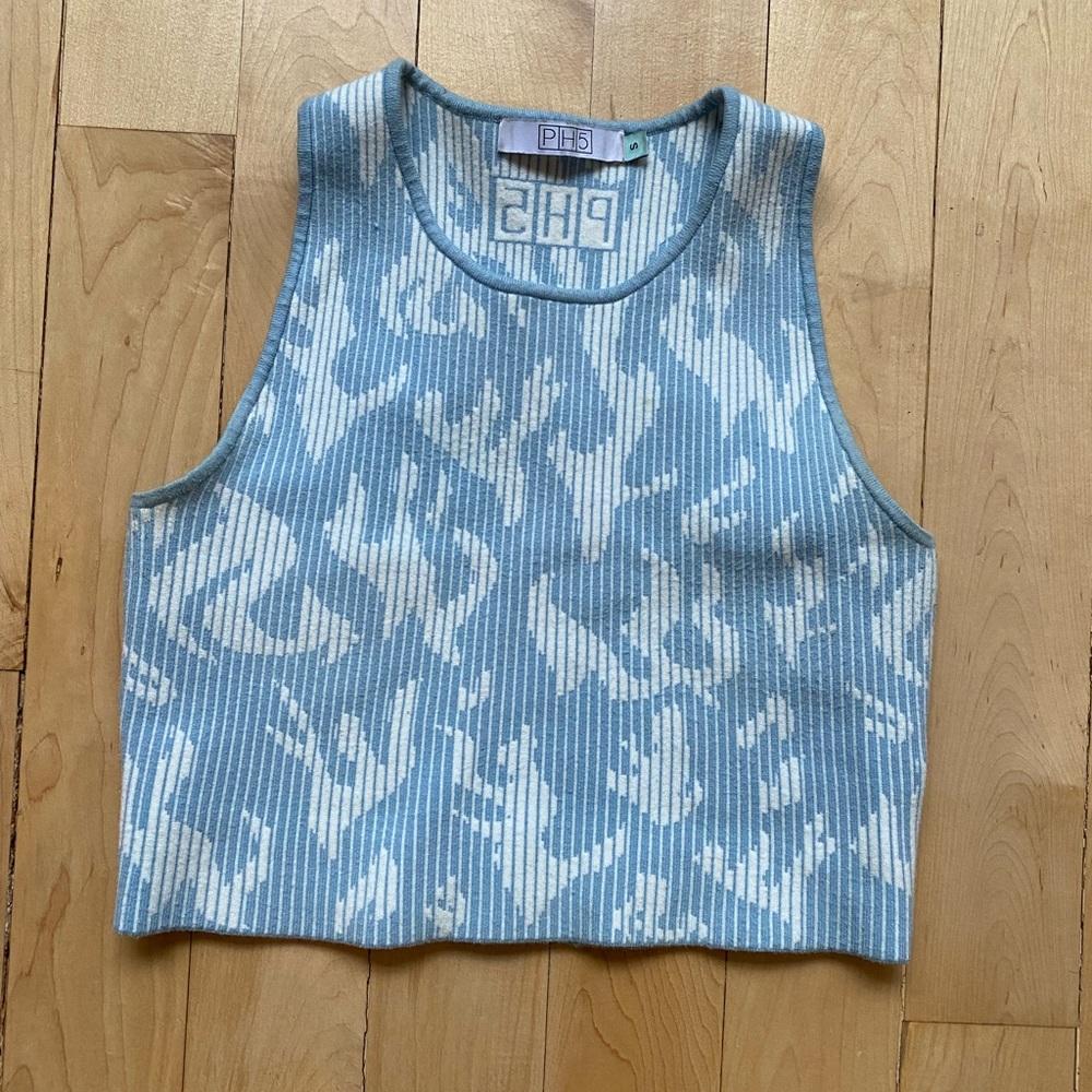 Ph5 Ribbed racerback tank